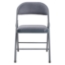 Basics by NPS 974 Fabric Padded Folding Chair, Star Trail Blue (4-pack) - NPS-974