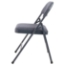 Basics by NPS 974 Fabric Padded Folding Chair, Star Trail Blue (4-pack) - NPS-974