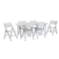 National Public Seating BMFIH3072 30"x72" Heavy-Duty Fold-in-Half Table - NPS-BMFIH3072
