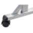 National Public Seating 24"x72" Flip-N-Store Training Table, Charcoal Slate/Silver - NPS-BPFT-2472-20