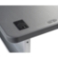 National Public Seating 24"x60" Flip-N-Store Table, Charcoal Slate/Silver - NPS-BPFT-2460-20