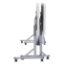 National Public Seating 24"x72" Flip-N-Store Training Table, Speckled Grey - NPS-BPFT-2472
