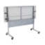 National Public Seating 24"x60" Flip-N-Store Training Table, Speckled Grey - NPS-BPFT-2460