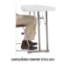 National Public Seating 18"x96" Folding Seminar Table & Chairs Package - NPS-BT1896/1-602/4