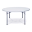 National Public Seating 60" Round Folding Table &amp; Chairs Package - NPS-BT60R/1-602/8