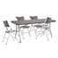 National Public Seating 30"x72" Folding Table & Chairs Package, Charcoal Slate - NPS-BT3072-20/1-620/4