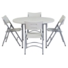 National Public Seating 48" Round Folding Table & Chairs Package btr, round, folding table, round table, round table and chairs, table with chairs, banquet package
