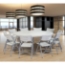 National Public Seating BT71R 71" Heavy-Duty Round Folding Table, Speckled Grey - NPS-BT71R