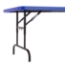 National Public Seating BTA-3072-04 30"x72" Height Adjustable Rectangular Folding Table, Blue - NPS-BTA-3072-04