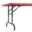 National Public Seating BTA-3072-40 30"x72" Height Adjustable Rectangular Folding Table, Red - NPS-BTA-3072-40