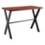 National Public Seating 36"x72" Collaborator Table with HPL Top/Particleboard Core, 42" High - NPS-CLT3672B2PBTM