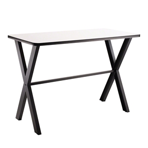 National Public Seating 30"x72" Collaborator Table with Whiteboard Top, 42" High 30x72 table, 30x72 rectangle table, rectangle table, collaborator table, 42in high, 42 inch, CLT3072B2WB