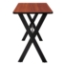 National Public Seating 30"x72" Collaborator Table with HPL Top/MDF Core, 42" High - NPS-CLT3072B2MDPE