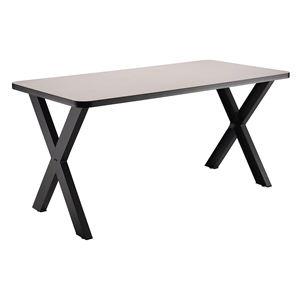 National Public Seating 36"x60" Collaborator Table with HPL Top/Particleboard Core, 30" High 36x60 table, 36x60 rectangle table, rectangle table, collaborator table, 30in high, 30 inch, CLT3660D2PBTMGY, CLT3660D2PBTMOK, CLT3660D2PBTMWT, CLT3660D2PBTMCH, CLT3660D2PBTMFM, CLT3660D2PBTMYW, CLT3660D2PBTMRE, CLT3660D2PBTMBL
