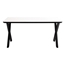 National Public Seating 36"x72" Collaborator Table with Whiteboard Top, 30" High - NPS-CLT3672D2WB