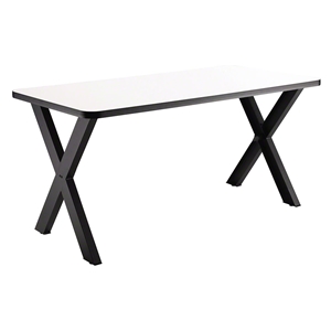 National Public Seating 30"x60" Collaborator Table with Whiteboard Top, 30" High 30x60 table, 30x60 rectangle table, rectangle table, collaborator table, 30in high, 30 inch, CLT3060D2WB