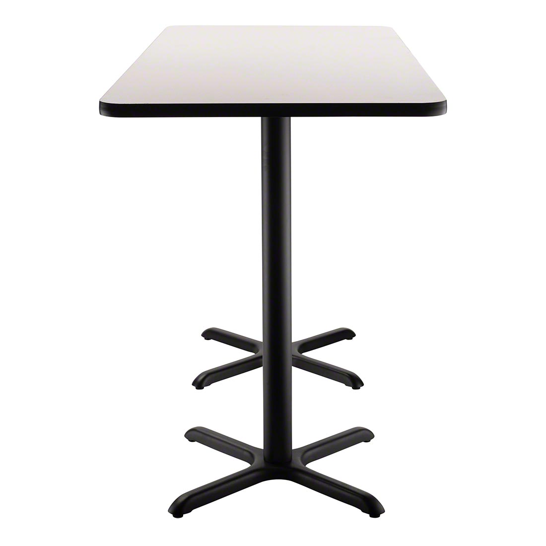 National Public Seating Café Table with X Base, 30