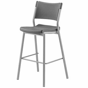 National Public Seating CTS30 Cafe Time 30" Stool, Charcoal cafe time, cafe time stool, cafe stool, cafe chair, high top cafe chair, high top cafe stool