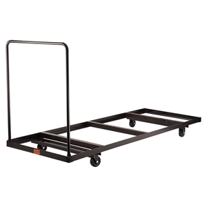 National Public Seating DY-3096 Folding Table Dolly for Horizontal Storage (96") 30x96 table storage, folding table storage, 8 foot table storage