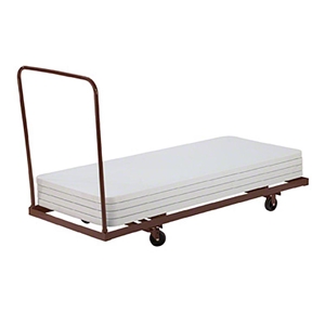 National Public Seating DY-3072 Folding Table Dolly for Horizontal Storage (72") 6 foot table dolly, 30x72, 72x30 table storage, table trolley, tab le transportation