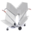 National Public Seating DYMS20 Transport Dolly for 20 Melody Music Stands - NPS-DYMS20