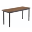 National Public Seating 24"x72" Heavy-Duty Adjustable Height Steel Table, HPL Top - NPS-HDT3-2472H