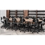 National Public Seating 36"x60" Innovator Table, Semi-Circle, Height Adjustable, Grey Nebula - ARCHIVED - NPS-IT-SC-GY-AH