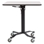 National Public Seating Premium Plus Café Table, 30" Square with Whiteboard Top, MDF Core - NPS-PCT330MDPEWB