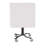 National Public Seating Premium Plus Café Table, 30" Square with Whiteboard Top, Particleboard Core - NPS-PCT330PBTMWB