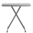 National Public Seating 20"x30" Height-Adjustable Folding Table, Speckled Grey - NPS-PT3020
