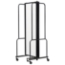 National Public Seating Portable Room Divider, 6' Wide, Clear Acrylic - NPS-RDB6-3CA
