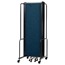 National Public Seating Portable Room Divider, 10' Wide, Blue Fabric - NPS-RDB6-5PT04