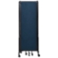 National Public Seating Portable Room Divider, 10' Wide, Blue Fabric - NPS-RDB6-5PT04