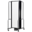 National Public Seating Portable Room Divider, 13.5' Wide, Clear Acrylic - NPS-RDB6-7CA