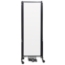 National Public Seating Portable Room Divider, 13.5' Wide, Clear Acrylic - NPS-RDB6-7CA