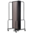 National Public Seating Portable Room Divider, 13.5' Wide, Grey Fabric - NPS-RDB6-7PT02