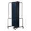 National Public Seating Portable Room Divider, 13.5' Wide, Blue Fabric - NPS-RDB6-7PT04