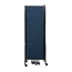 National Public Seating Portable Room Divider, 13.5' Wide, Blue Fabric - NPS-RDB6-7PT04
