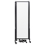 National Public Seating Portable Room Divider, 17.5' Wide, Clear Acrylic - NPS-RDB6-9CA