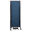 National Public Seating Portable Room Divider, 17.5' Wide, Blue Fabric - NPS-RDB6-9PT04