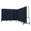 National Public Seating Portable Room Divider, 17.5' Wide, Blue Fabric - NPS-RDB6-9PT04