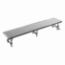 National Public Seating RS16C 8' Straight Standing Choral Riser, Carpet, 16" High - NPS-RS16C