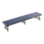 National Public Seating RS16C 8' Straight Standing Choral Riser, Carpet, 16" High - NPS-RS16C