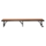 National Public Seating RS16HB 8' Straight Standing Choral Riser, Hardboard, 16" High - NPS-RS16HB