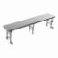 National Public Seating RS24C 8' Straight Standing Choral Riser, Carpet, 24" High - NPS-RS24C