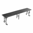 National Public Seating RS24C 8' Straight Standing Choral Riser, Carpet, 24" High - NPS-RS24C