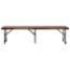 National Public Seating RS24HB 8' Straight Standing Choral Riser, Hardboard, 24" High - NPS-RS24HB