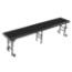 National Public Seating RS24P 8' Straight Standing Choral Riser, Polydeck, 24" High - NPS-RS24P
