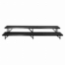 National Public Seating RS2LC 2-Level 8' Straight Standing Choral Riser, Carpet - NPS-RS2LC