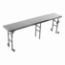 National Public Seating RS32C 8' Straight Standing Choral Riser, Carpet, 32" High - NPS-RS32C